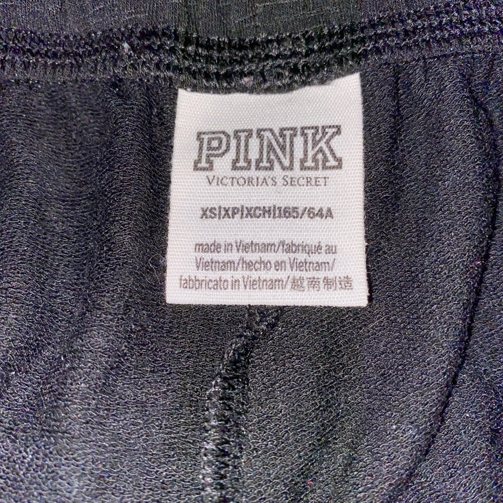 Black Victoria’s Secret PINK Sweatpants - Picture 4 of 4